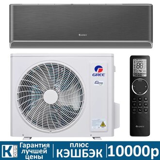 Сплит-система Gree AIRY GWH12AVCXD-K6DNA1A Inverter (black)   