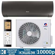 Сплит-система Gree LYRA GWH09ACC-K6DNA1F Inverter (black)